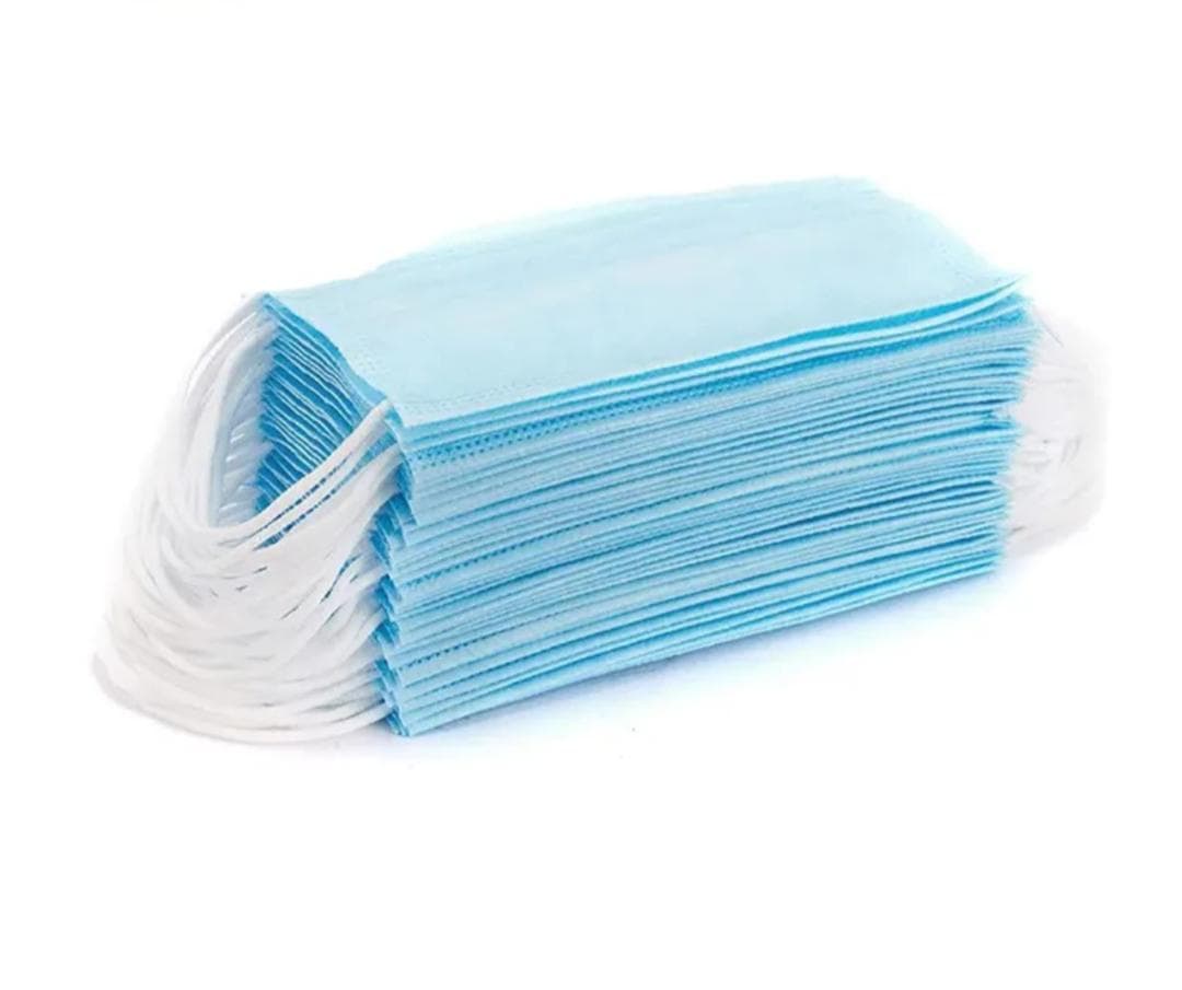 3 Ply Face Mask Surgical Face Mask Non-Woven Face Mask Disposable Protective Mask Ear Loop Face Mask Melt Blown Face Mask Hospital Use Face Mask Medical Safety Mask BFE/PFE Filter Face Mask Skin Friendly Disposable Mask - 3