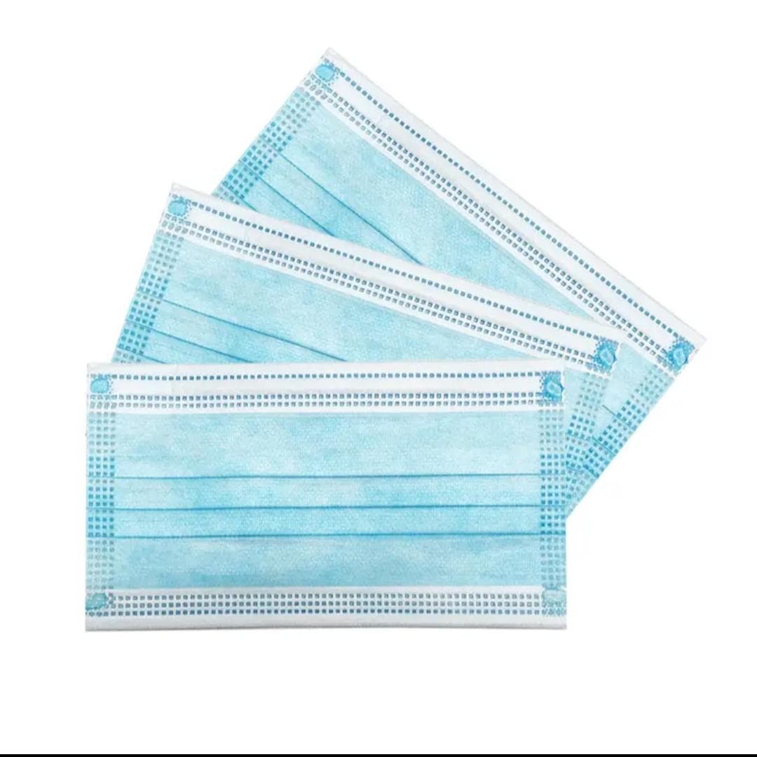 3 Ply Face Mask Surgical Face Mask Non-Woven Face Mask Disposable Protective Mask Ear Loop Face Mask Melt Blown Face Mask Hospital Use Face Mask Medical Safety Mask BFE/PFE Filter Face Mask Skin Friendly Disposable Mask - 5