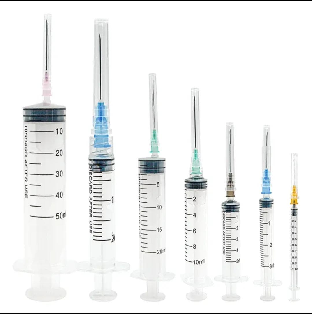 PREMIUM MEDICAL DISPOSABLE SYRINGES & HYPODERMIC NEEDLES Medical Grade Syringes & Injection Needles - 3