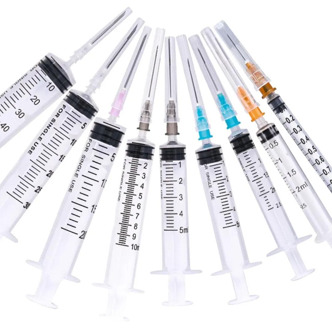 PREMIUM MEDICAL DISPOSABLE SYRINGES & HYPODERMIC NEEDLES Medical Grade Syringes & Injection Needles - 4