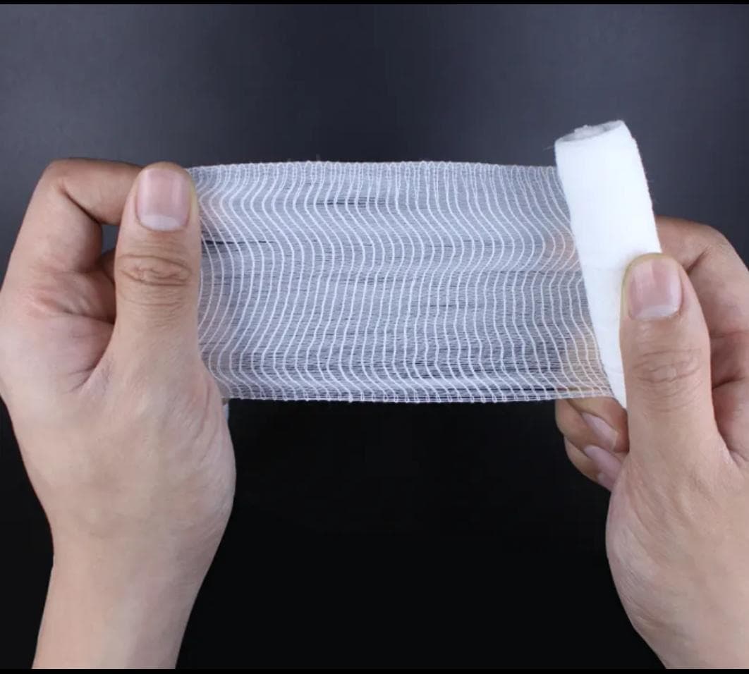 PREMIUM ABSORBENT COTTON GAUZE BANDAGE ROLL Medical & Surgical Dressing Bandage | Wound Care Solutions | Export Quality - 2